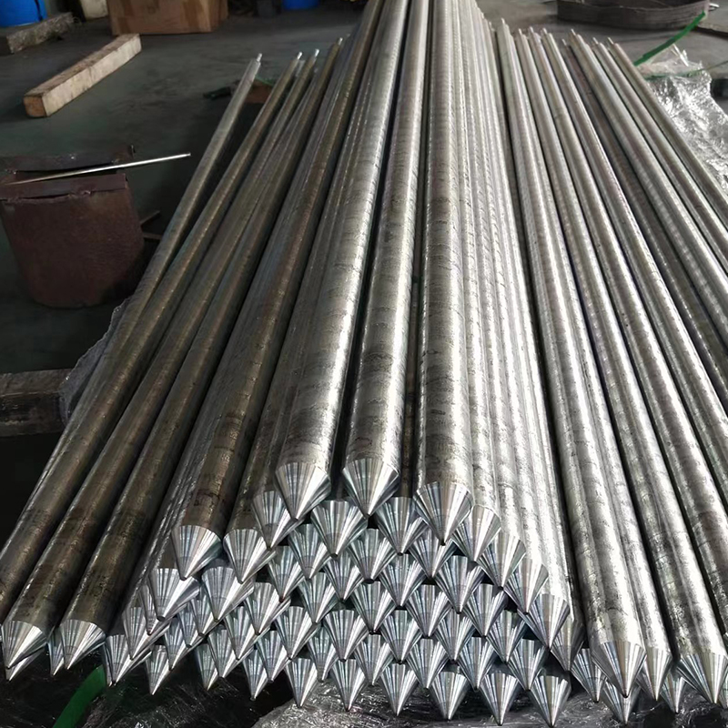Wide application of zinc-clad steel grounding materials