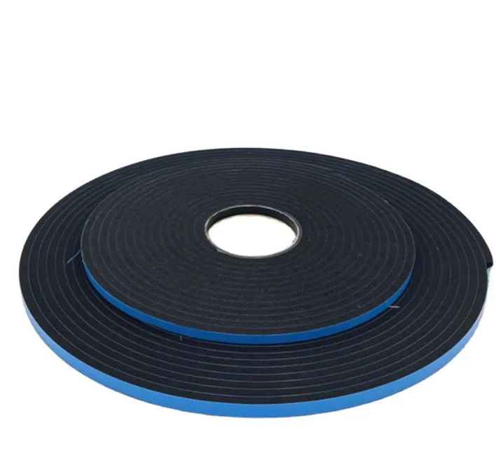 Double Sided Medium Density PVC Foam Tape Closed Cell Foam Sealing Tape For Window Frame