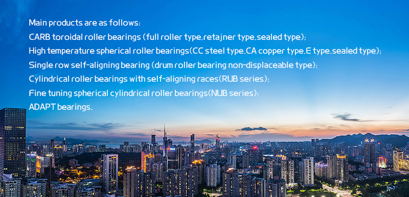 CARB toroidal roller bearings for Automobile and Crane