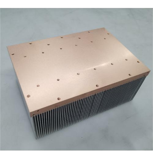 Copper and aluminum composite radiator