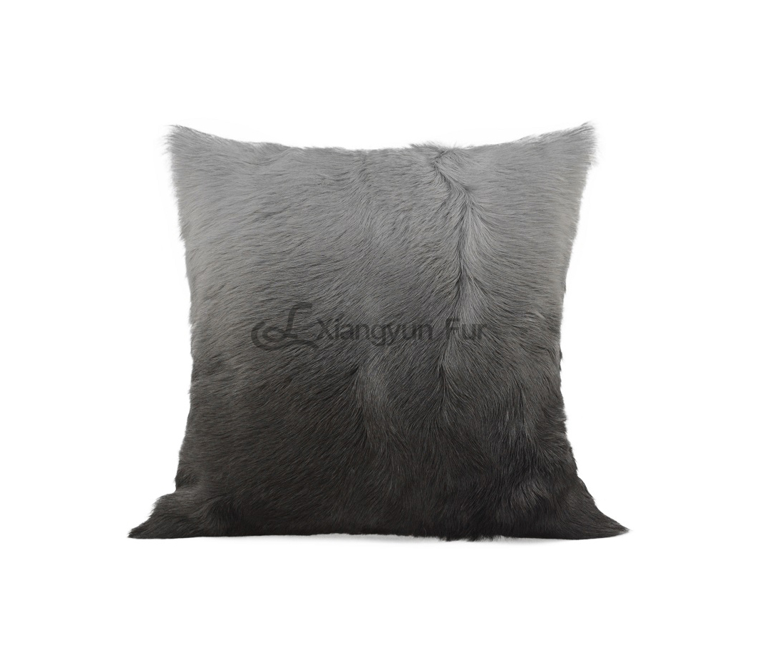 CHARCOAL OMBRE Goat Fur