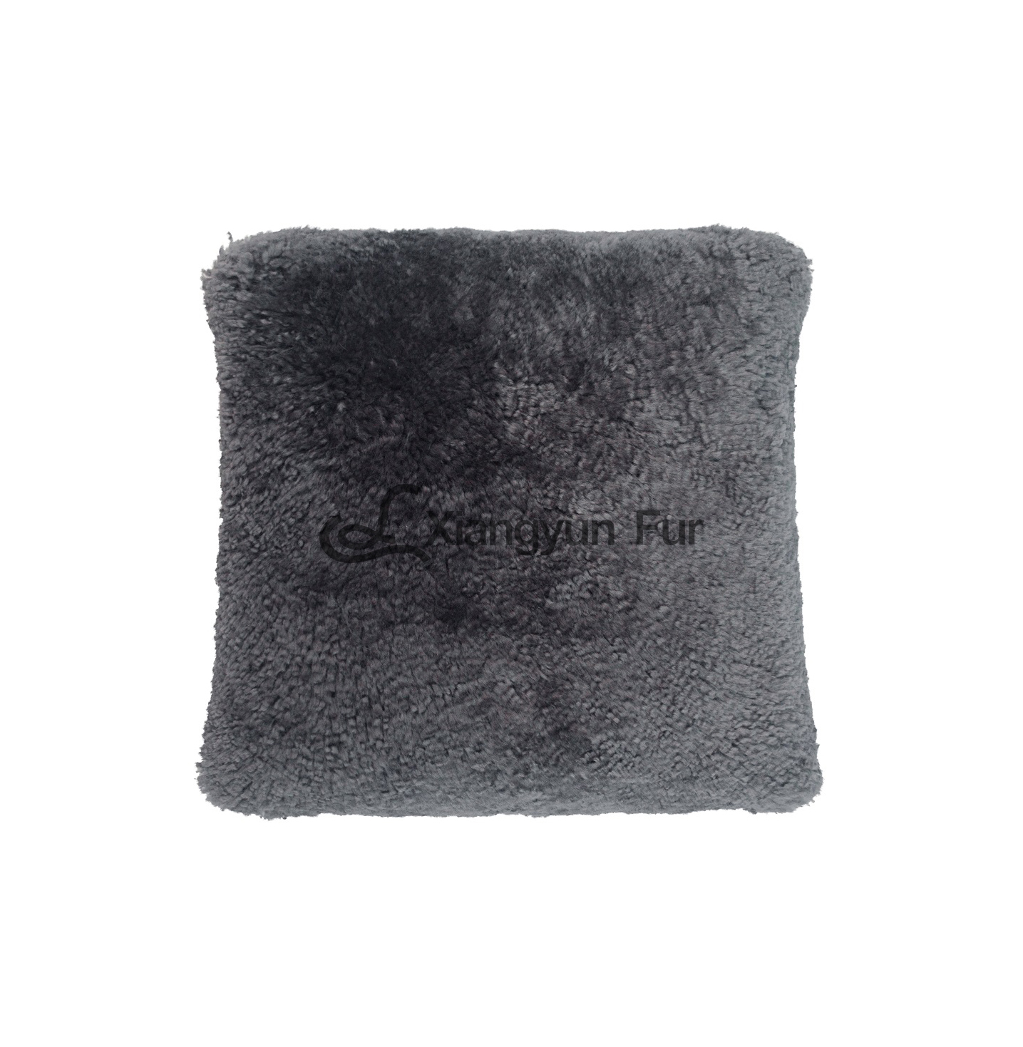 100% Uling Kulay Sheep Fur Pillow