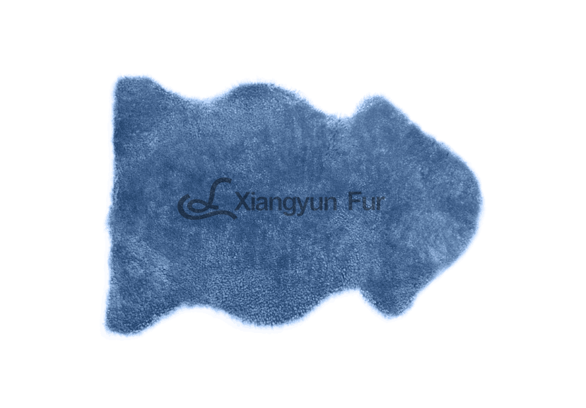 Nz Blue 100% Lamb Fur Sheepskin