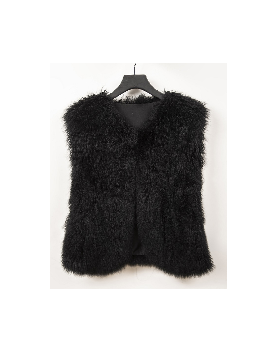 Outer 100% Goat Fur Cashmere Fur Vest