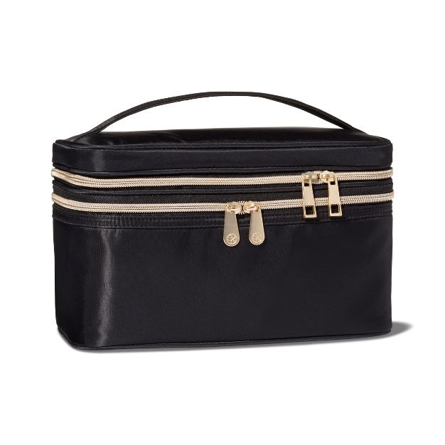 Double Zip Cosmetic Bag