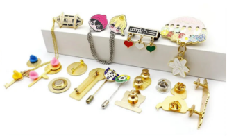 Fashionable Accessories for Medals, Key chains, Pins and Badges