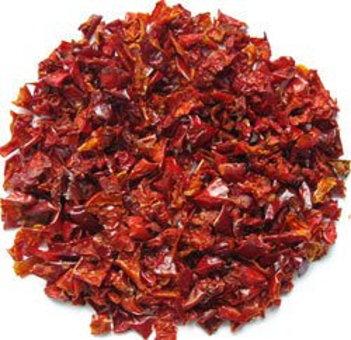 What are the nutritional values of Dehydrated Red Bell Pepper