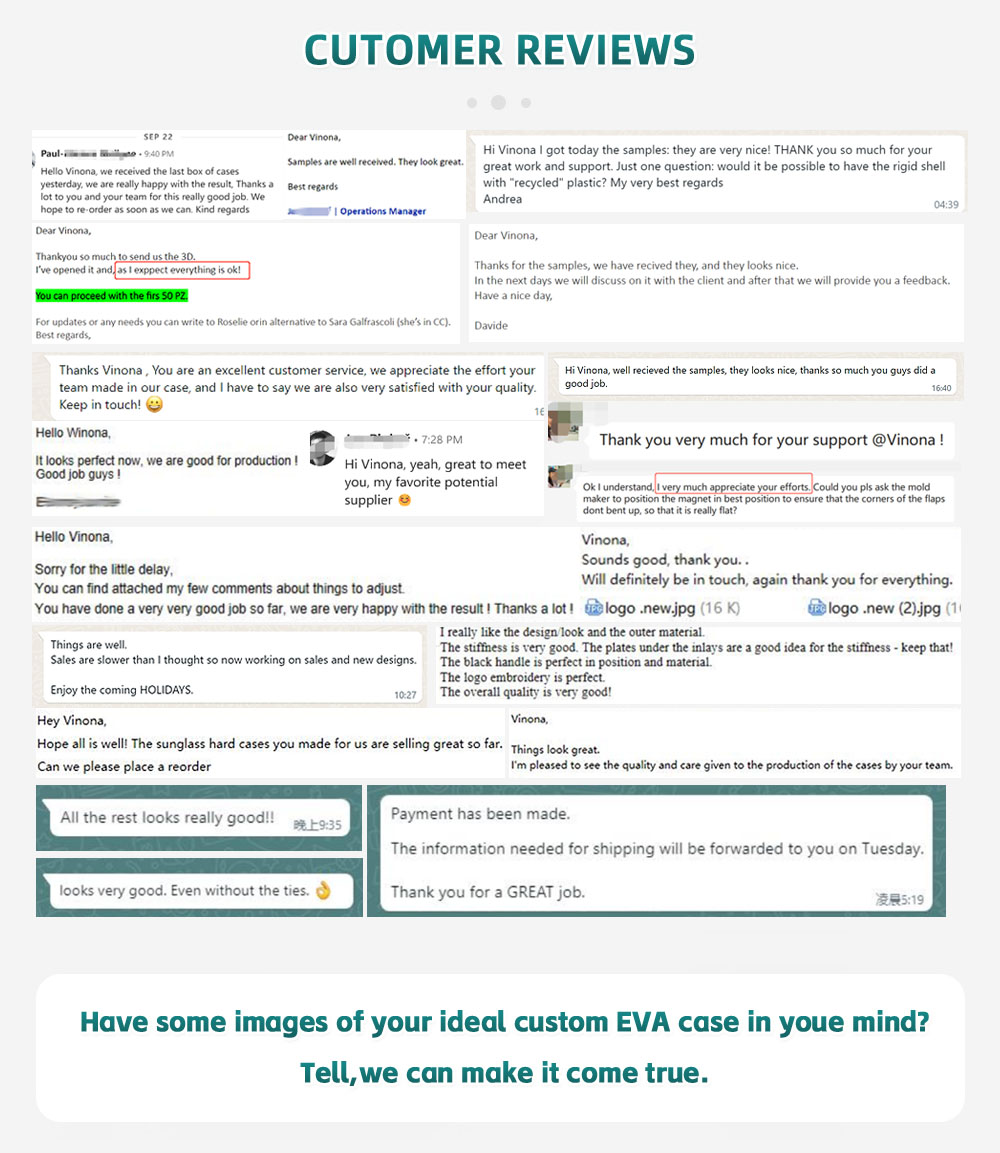  กระเป๋าแบบแข็งสำหรับแบตเตอรี่โฟม EVA แบบพิเศษ 