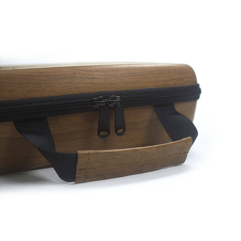  Caja de herramientas EVA con superficie veteada de madera 