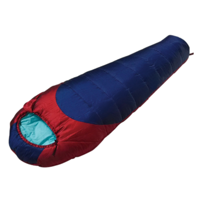 Osnovni pripomočki za kampiranje na prostem: spalna vreča Mummy