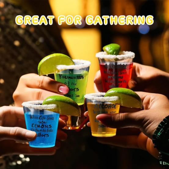 Why Plastic Shot Glasses Are A GOOD Choice For Serving Spirits And Beverages