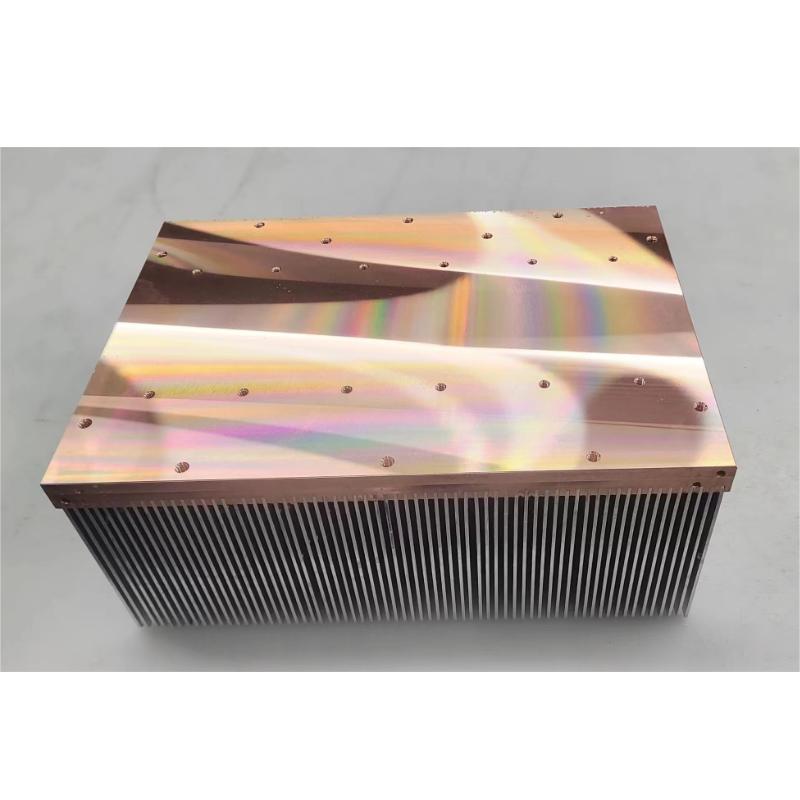 Aluminum-copper composite radiator