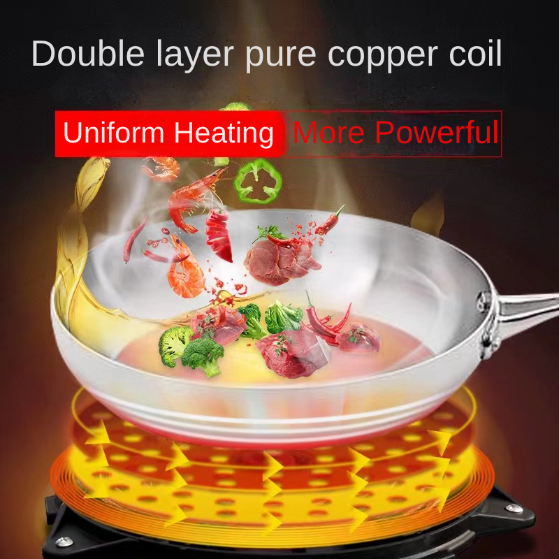 3500W Single Burner Concave Commercial Electric Induction Cooker