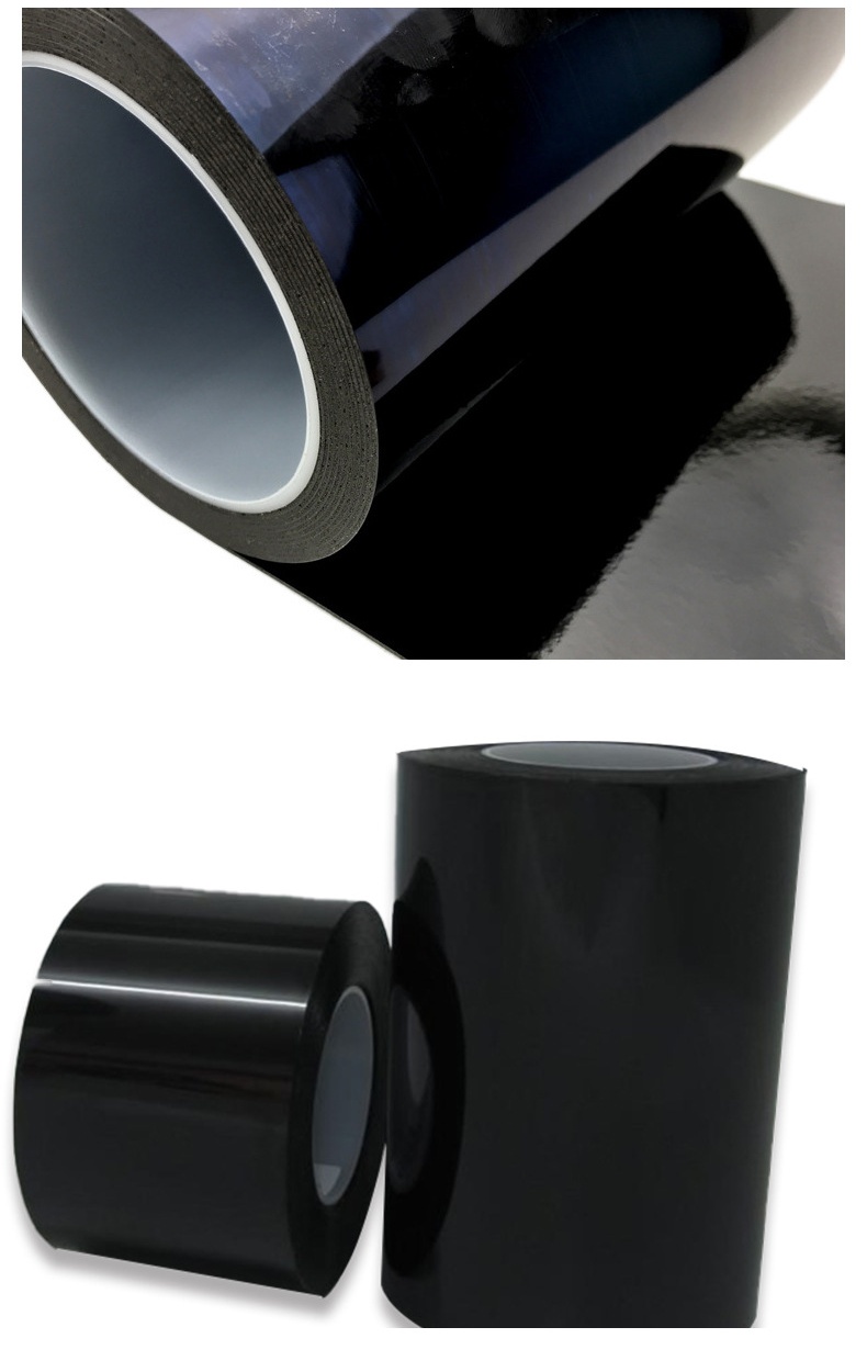 Black PU Foam Single-Sided Tape Shock-Absorbing Gray Double-Sided Polyurethane Foam Tape