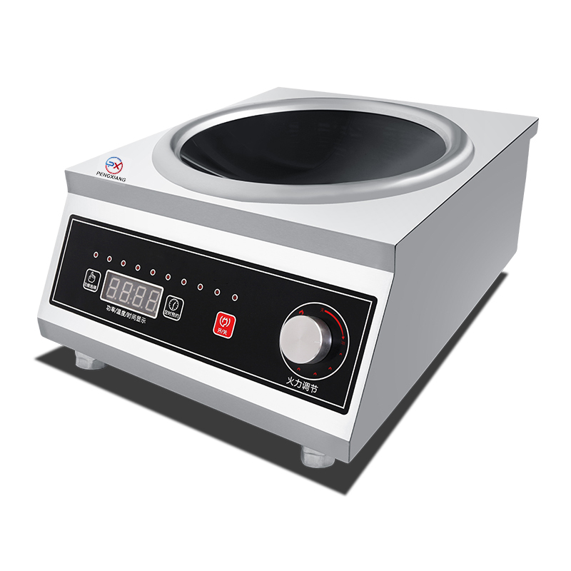 5000W Single Exuro Concave Commercial Electric Induction Cooker