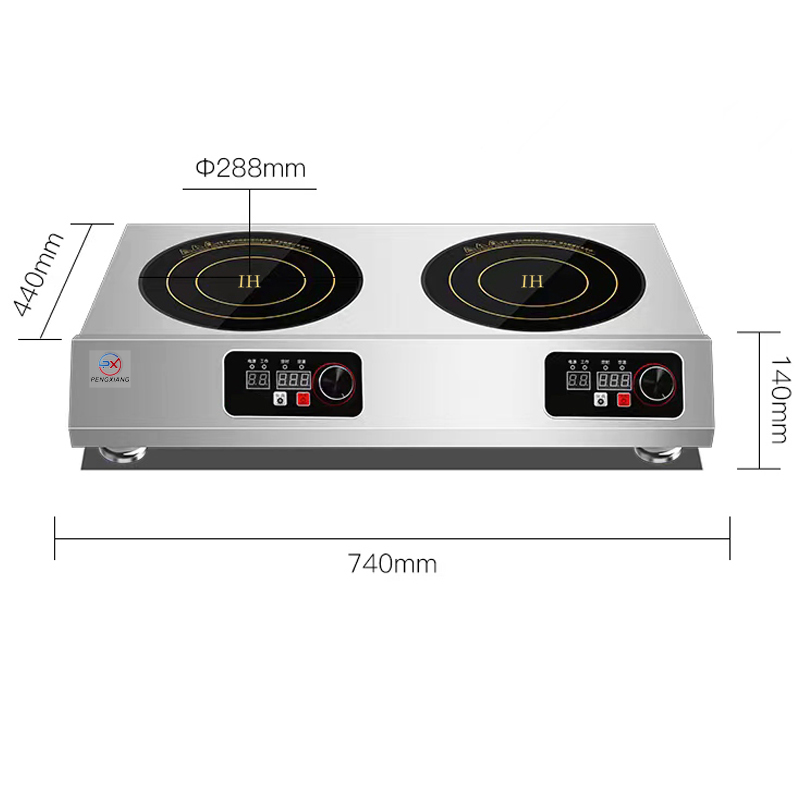 Dual Burner Countertop Commercial Induction Cooker