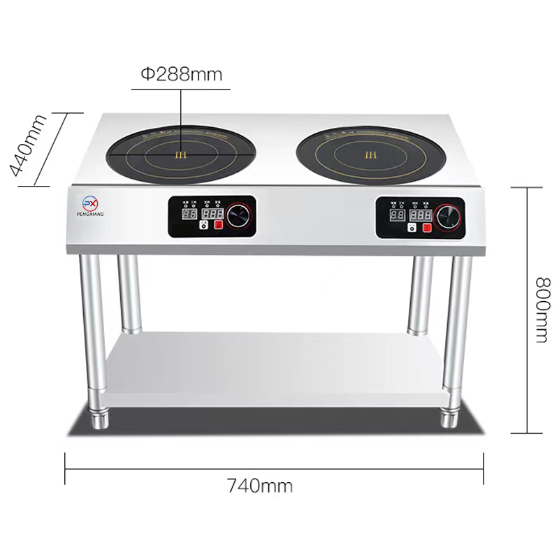 Dual Burner Countertop Commercial Induction Cooker