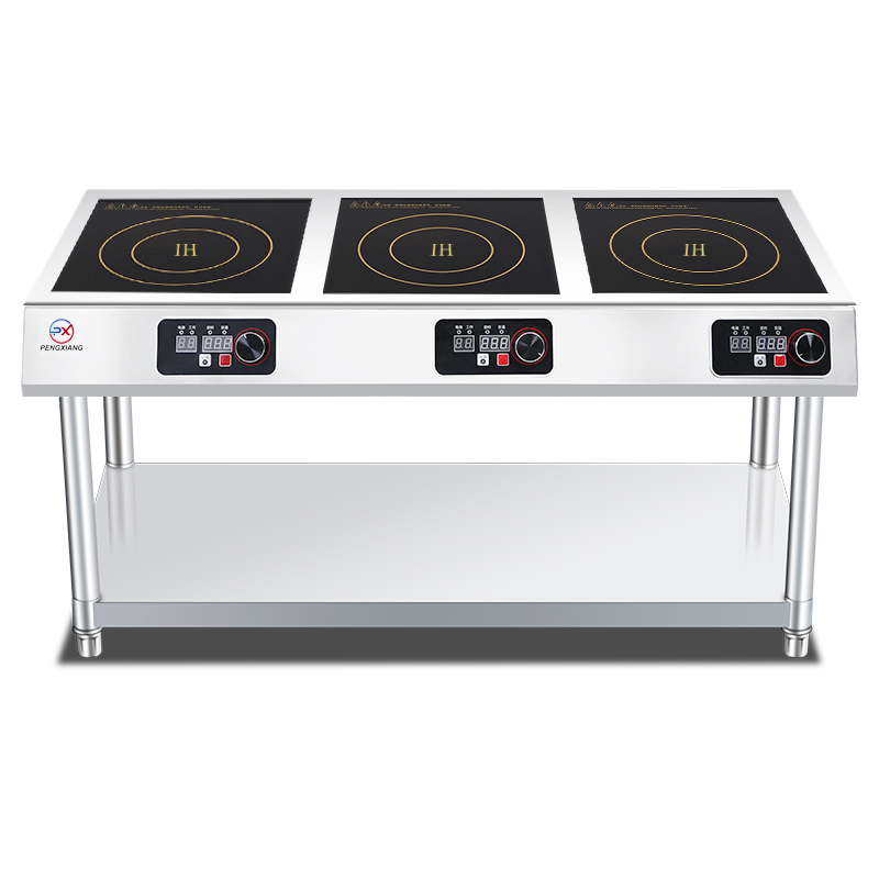 Three-Burner Countertop Commercial Induction Cooker