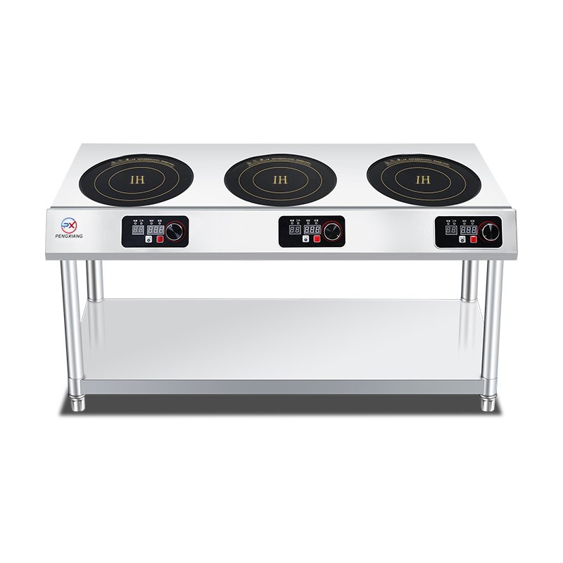 Three-Burner Countertop Commercial Induction Cooker