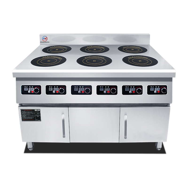 VI, Exuro Commercial Inductione Cooker cum scrinium