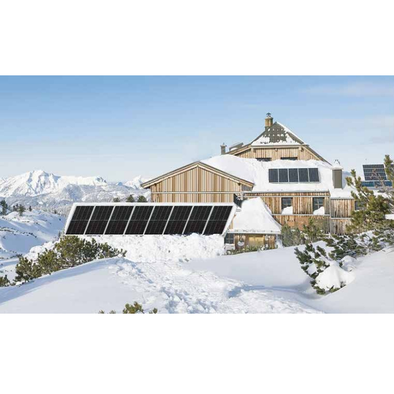 Panneaux solaires chauffants avec fonction de fonte de la neige
