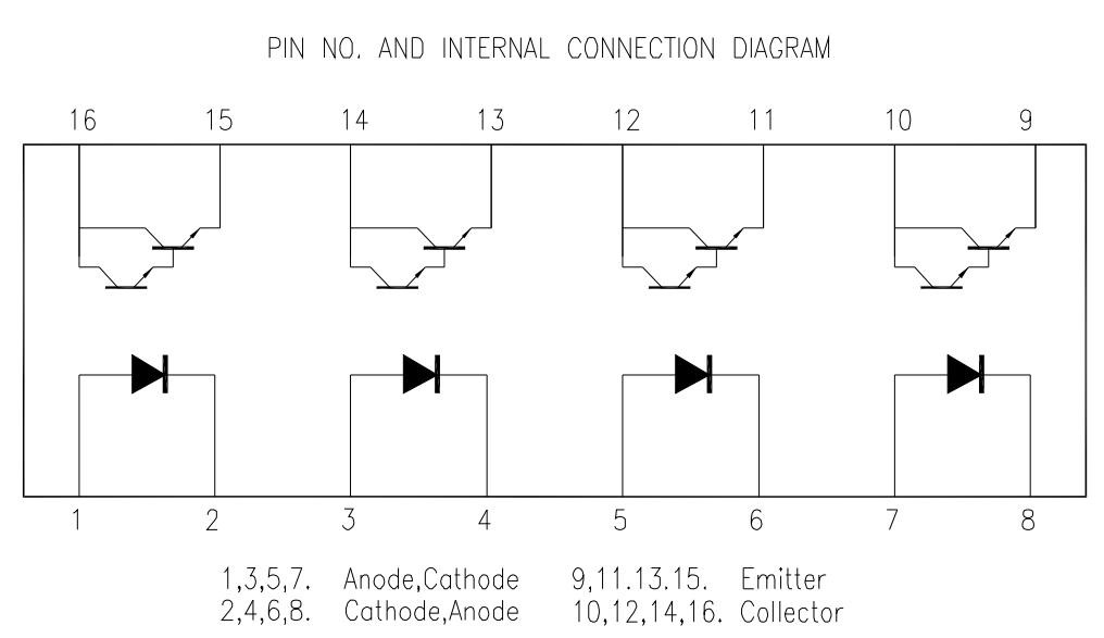 Darlington Optocoupler OR-3H5-4