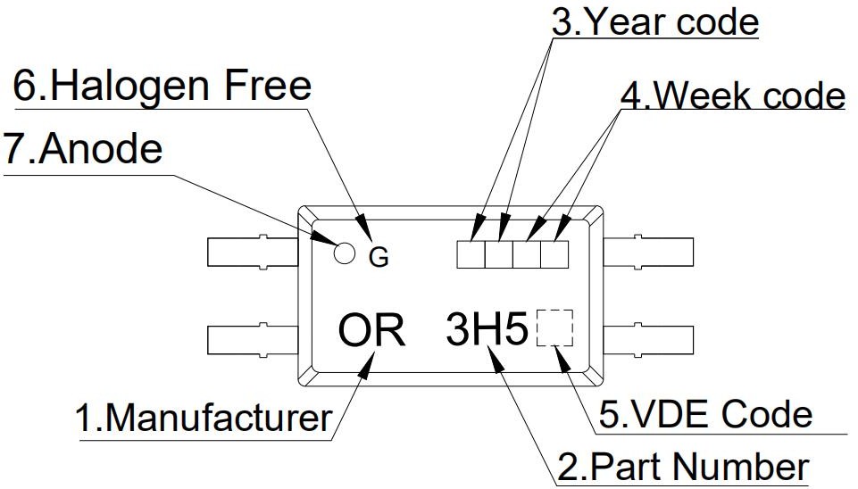 Darlington Optocoupler OR-3H5-EN-V4