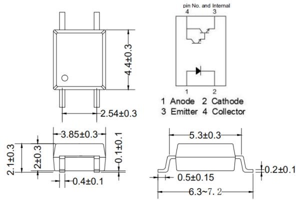 Darlington Optocoupler ORPC-815-EN-V5