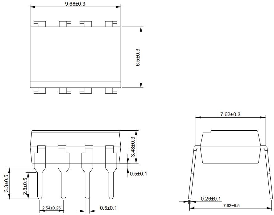 Darlington Optocoupler ORPC-825-EN-V1