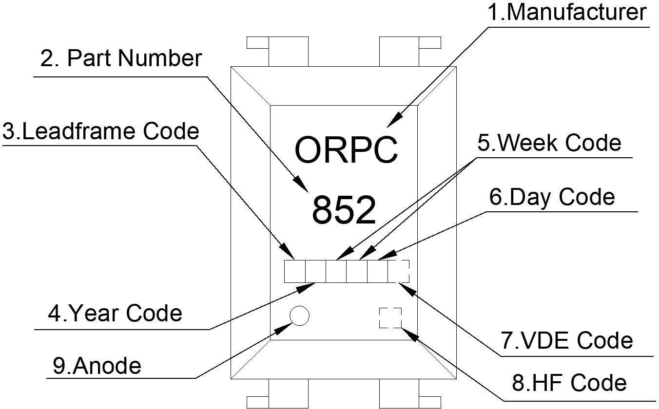 Darlington Optocoupler ORPC-852-EN-V3