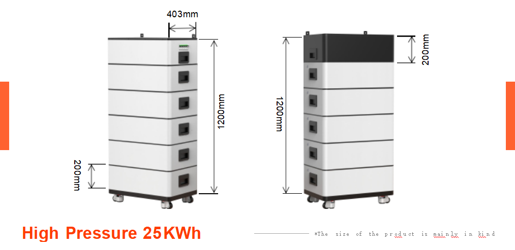  Almacenamiento de energía residencial de alto voltaje de 256 V-100 Ah 