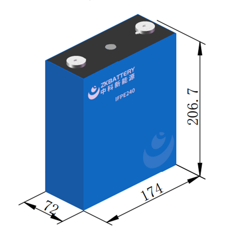 240Ah--IFPE240 Cella prismatica LifePO4