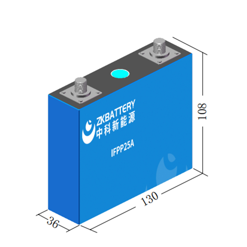 25A--IFPP25A Cella prismatica LifePO4