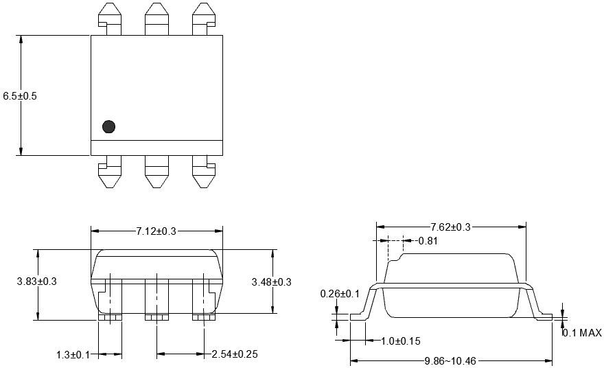 Consume Grade Phototransistor Optocoupler OR-3H7-EN-V13