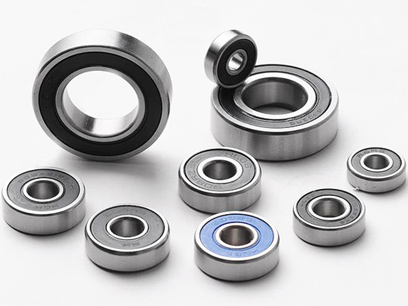 Rubber sealed deep groove ball bearings