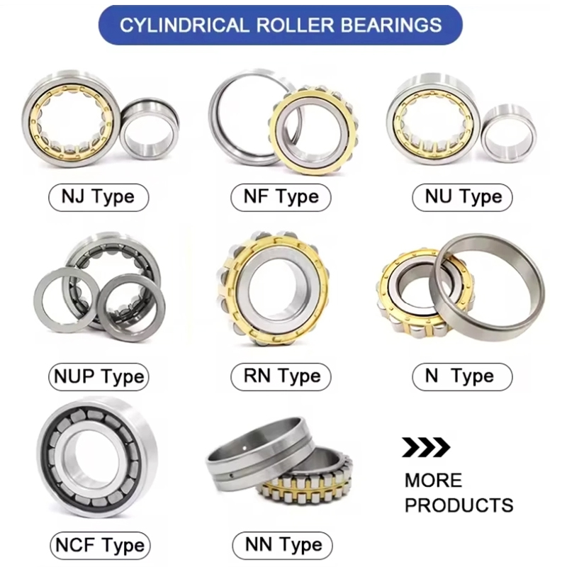  Single row cylindrical roller bearings 