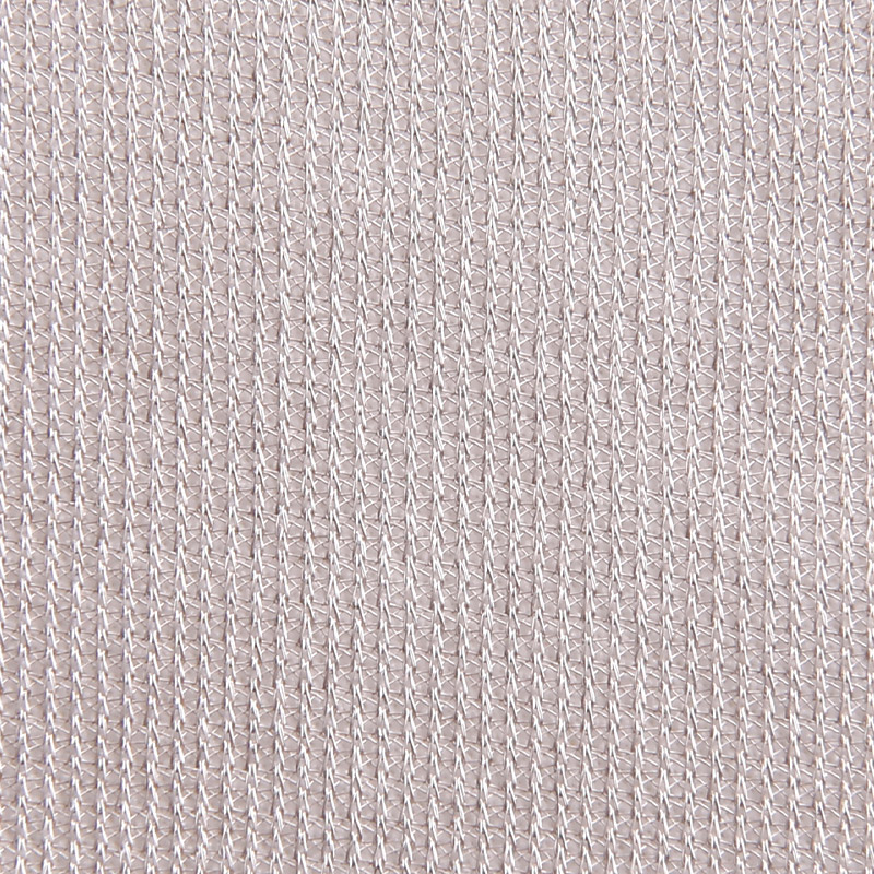 Silver Fiber Ultra-Thin Mesh Fabric