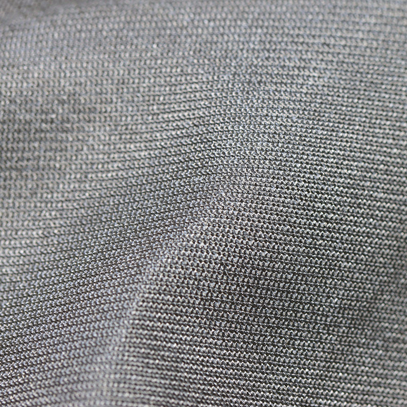 Silver And Cotton Fiber Double-Sided Fabric