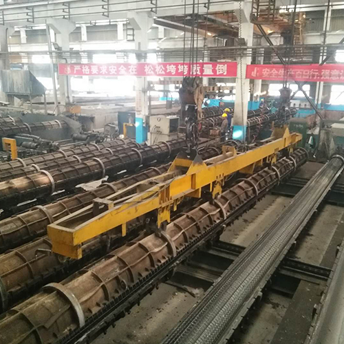 Transverse chain conveyor