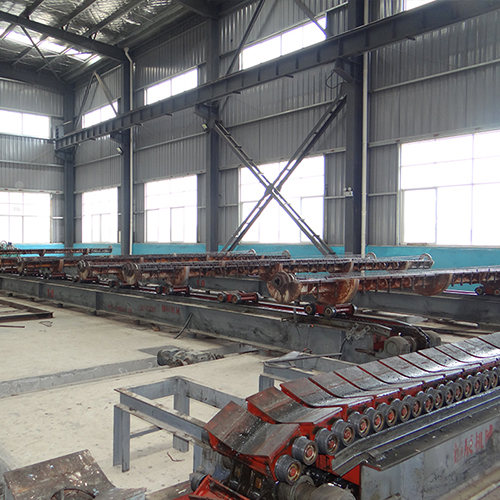 Transverse chain conveyor