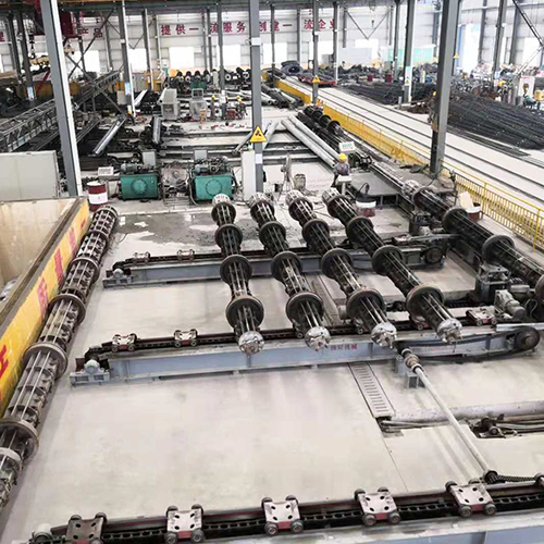 Transverse chain conveyor