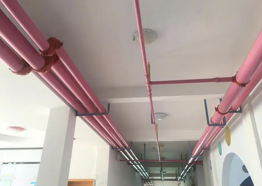 Special electric heating tape for fire protection