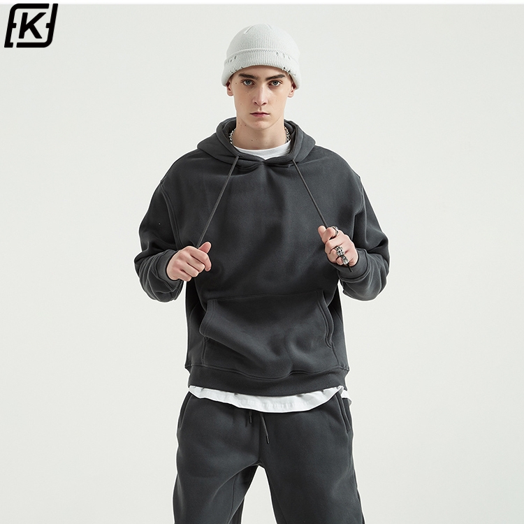  Áo hoodie trơn màu thường ngày dành cho nam giới 