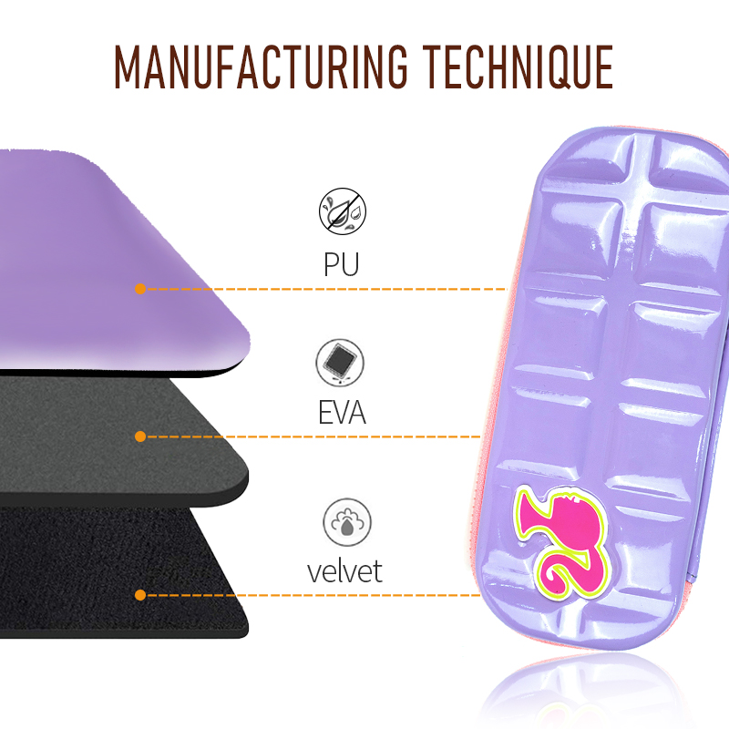  3D draagbare EVA-etui voor school voor kinderen 