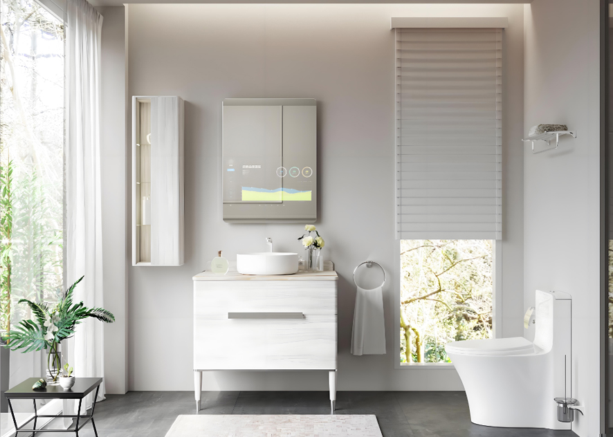 Electric heating enters bathroom life