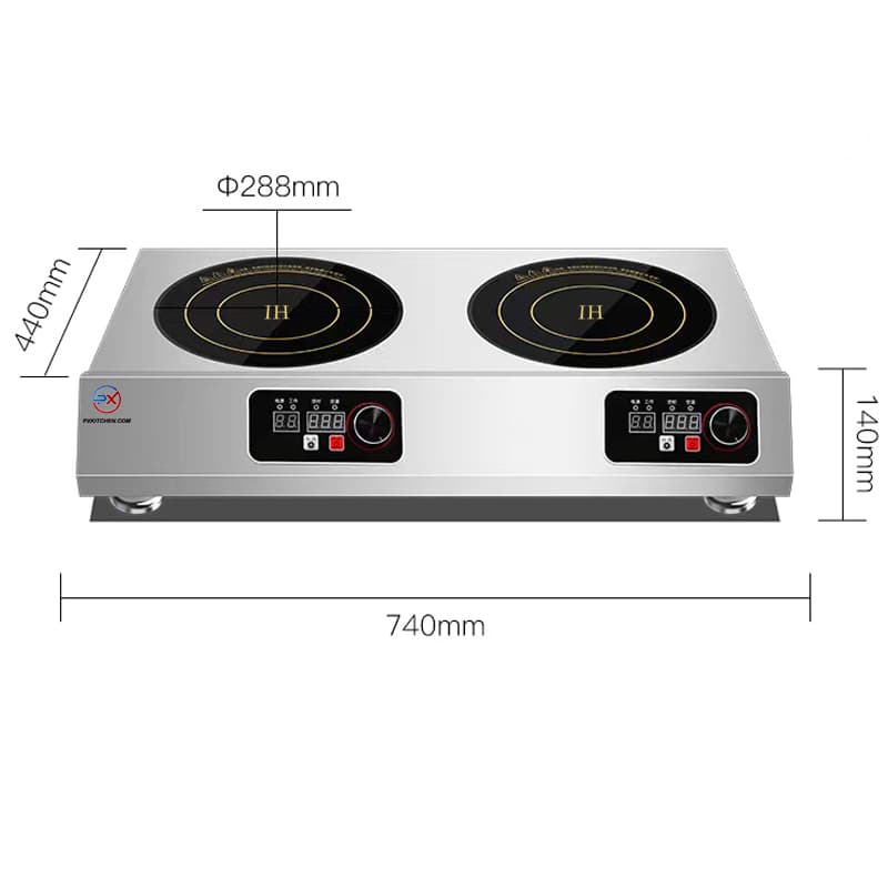 What’s special about large commercial induction cookers?