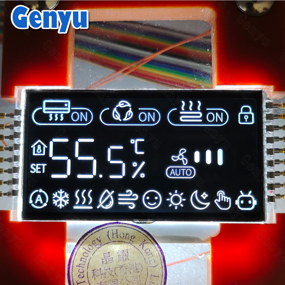 GY07800 VA LCD display Custom LCD for Thermostat