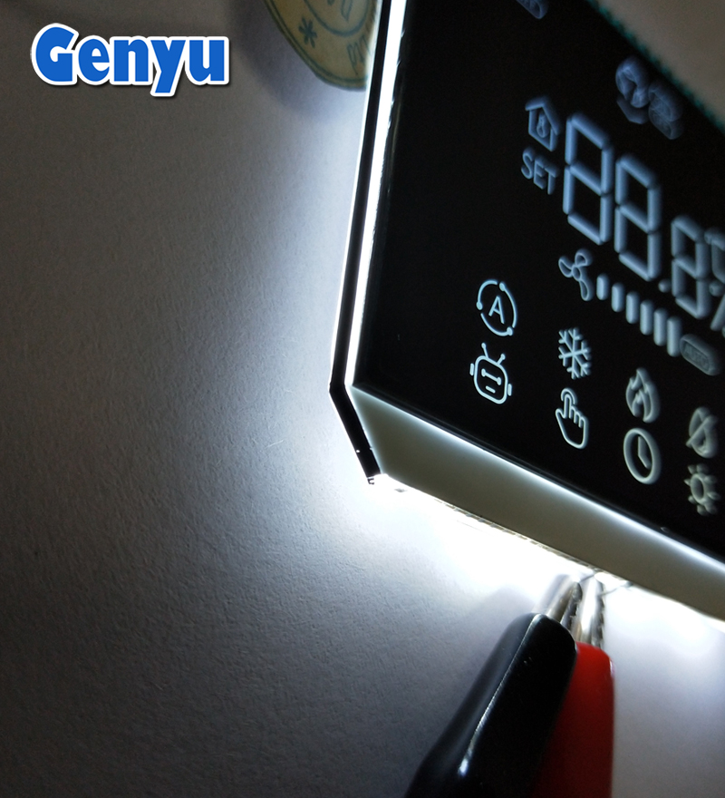 GY07924 China LCD factory Custom Thermostat LCD Screen