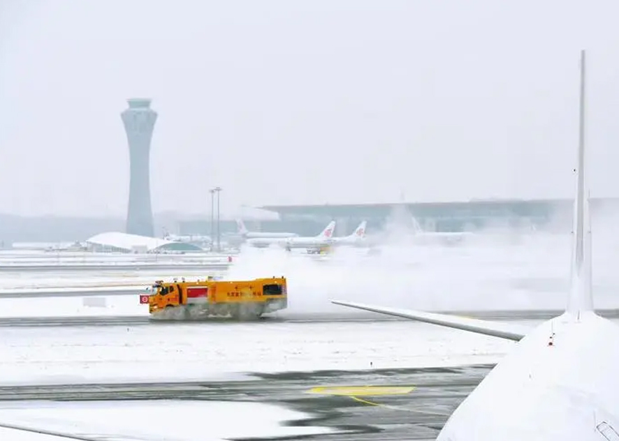 The wonderful use of heating cables in airports