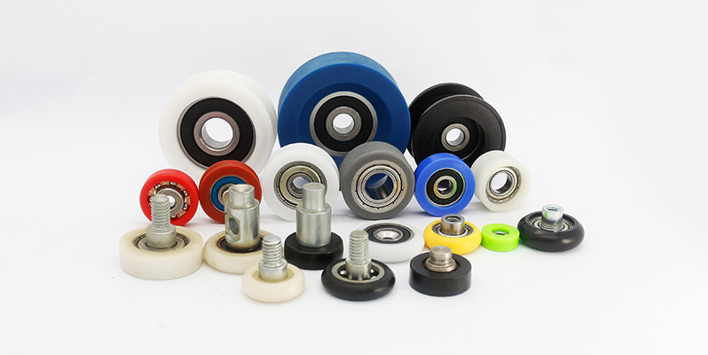 Rubber coated bearings